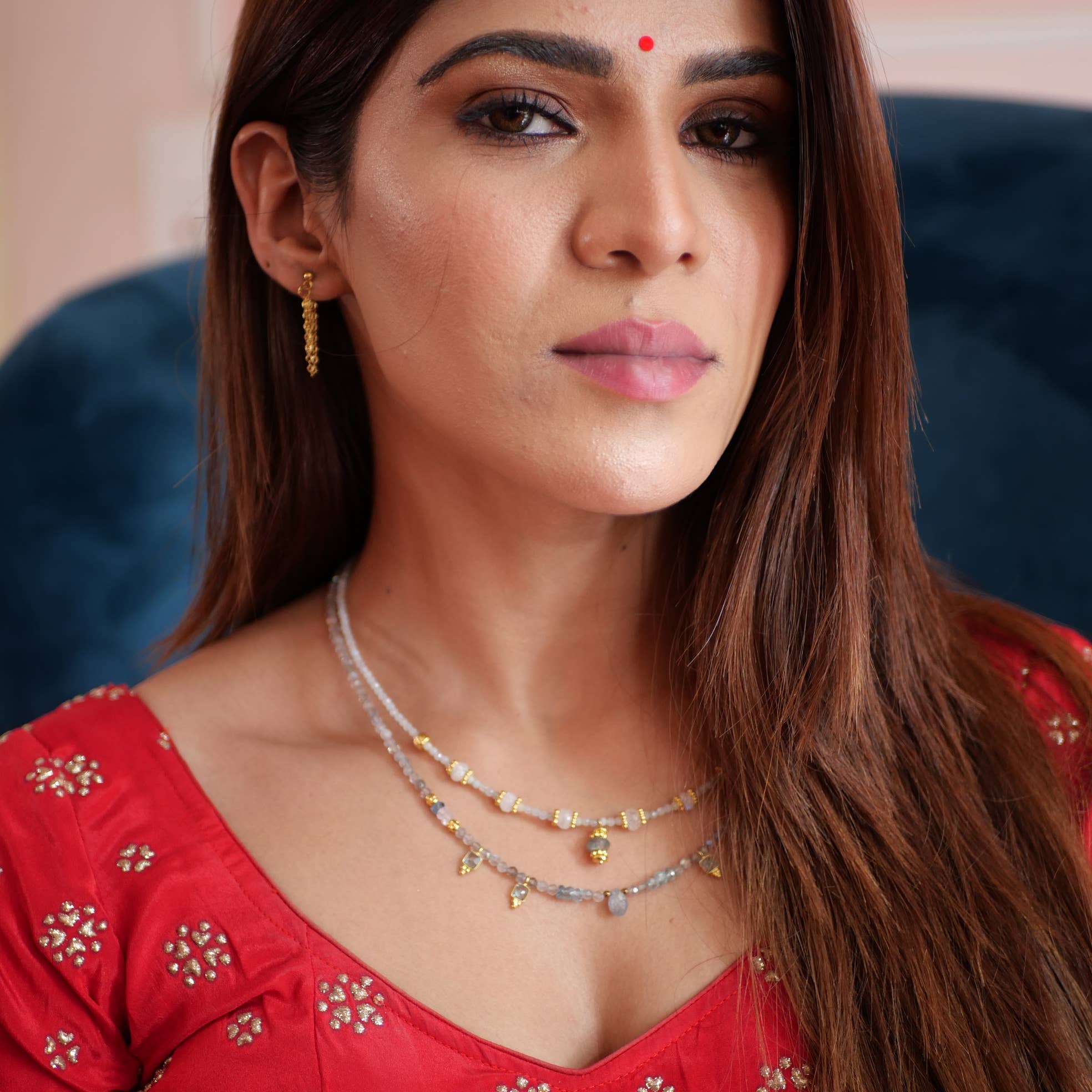 COLLAR KASHI AGUAMARINA