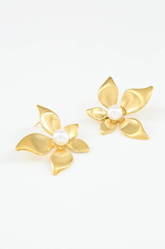 Pendientes de acero inoxidable 124YC47