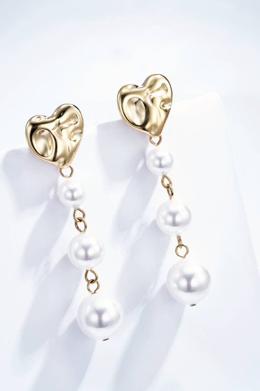 Pendientes de acero inoxidable 124AQ339