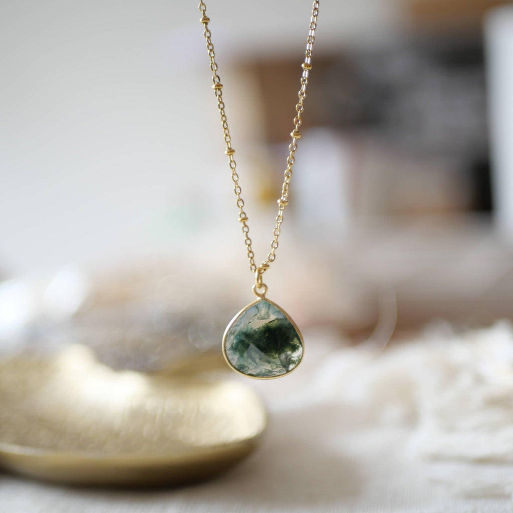 COLLIER JUSTINE - elección de piedra natural