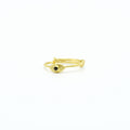 Anillos: Minimalista:Turmalina. Hecho a mano