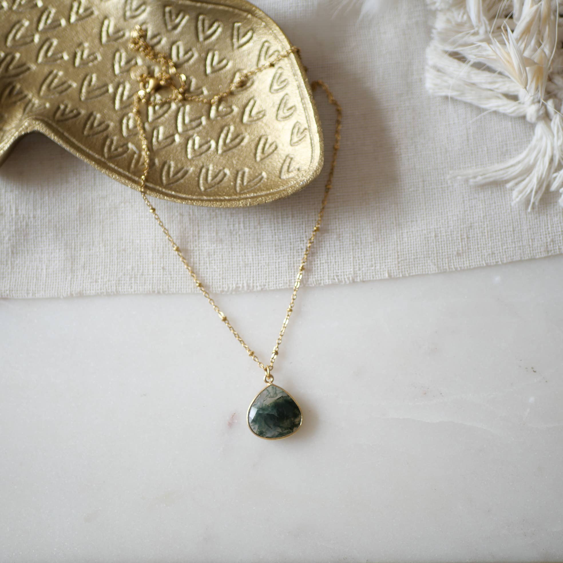 COLLIER JUSTINE - elección de piedra natural