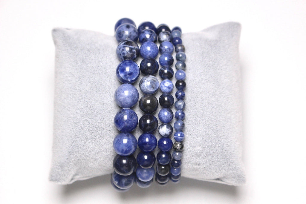 Pulsera de sodalita natural