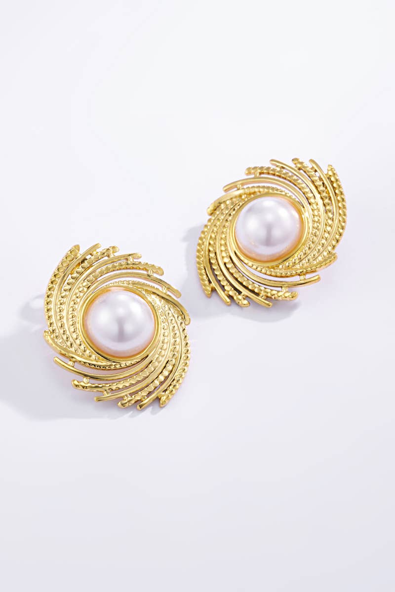 Pendientes de acero inoxidable